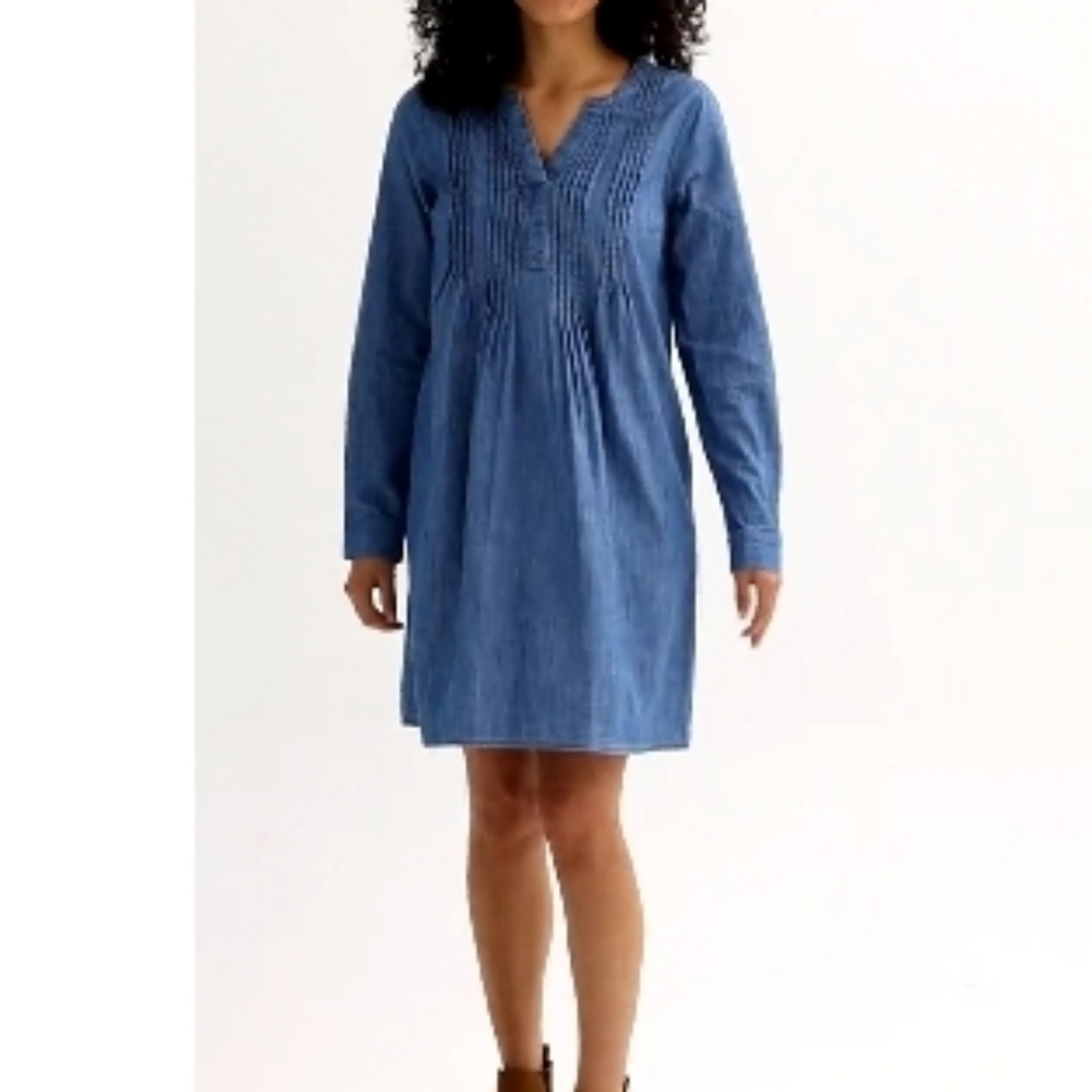 Blue Denim Dress
